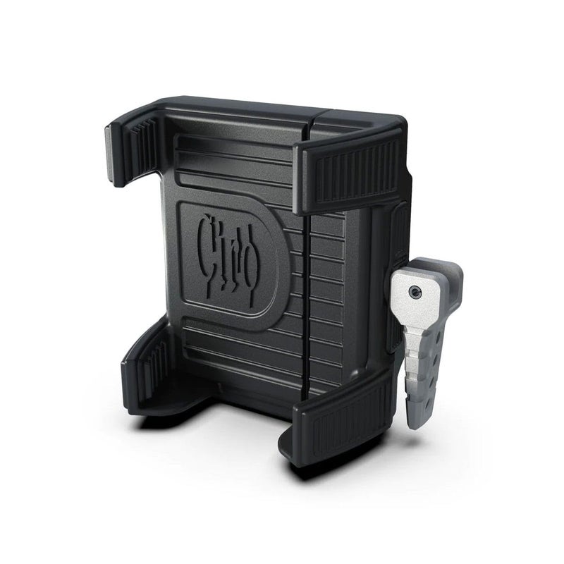 Ciro Goldstrike Smartphone Holder with Black Left Side Accessory Mount for Gold Wing - Image 1